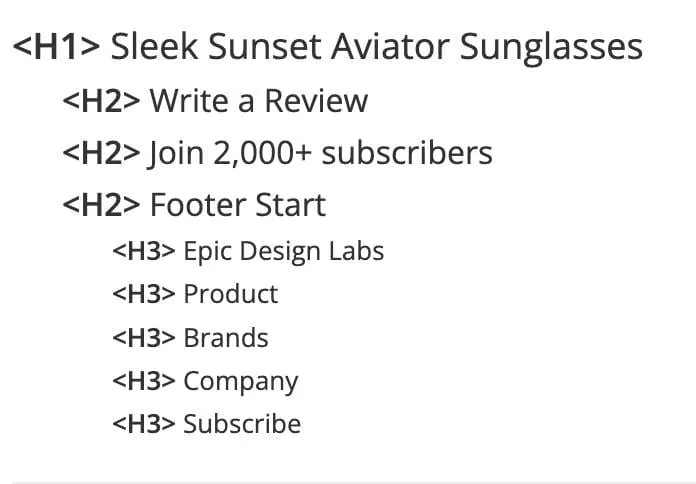 Product Page