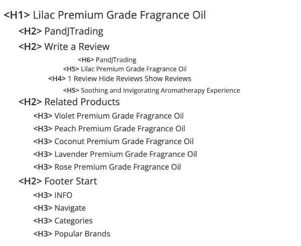 Product Page