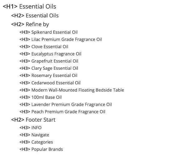Category Page