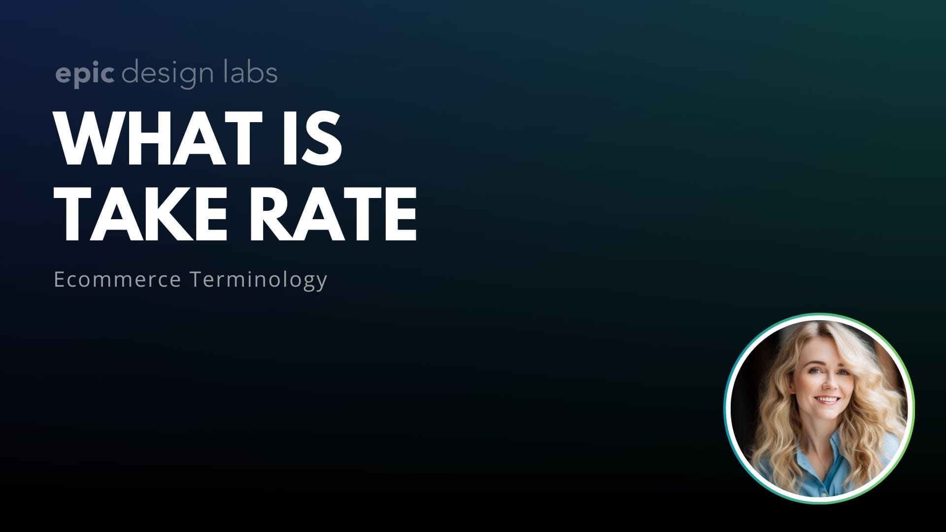 What is Take Rate in Ecommerce