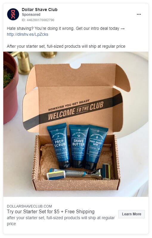 ad dollar shave club 1