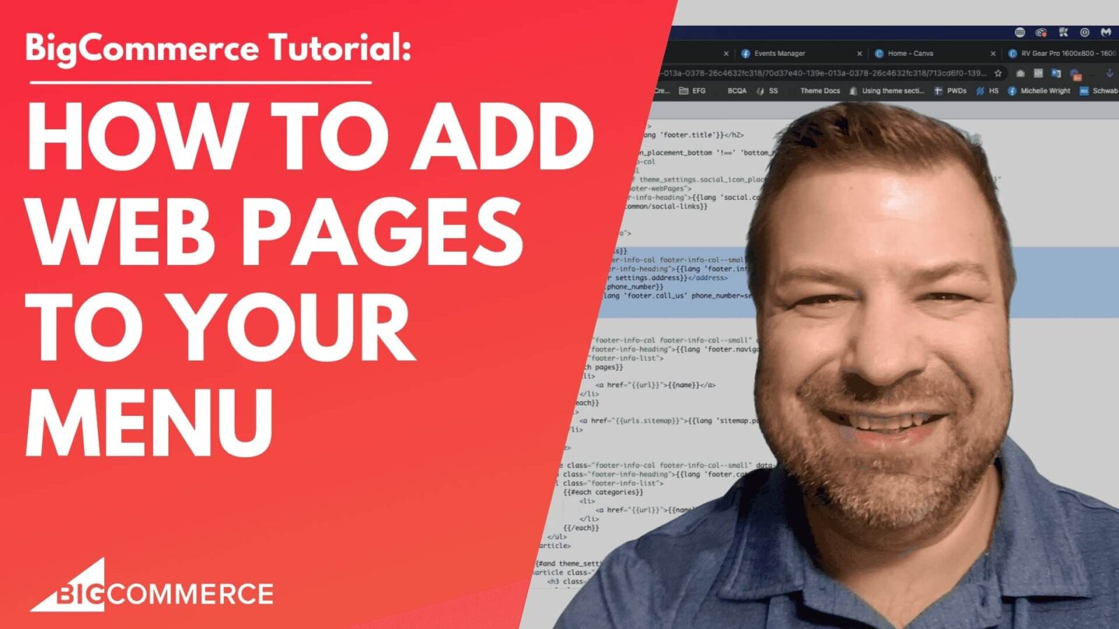 Add Webpages to Your Menu