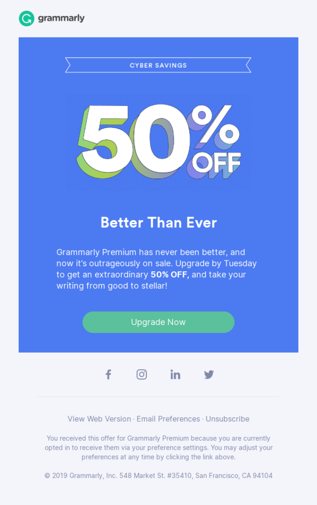 Email Promo