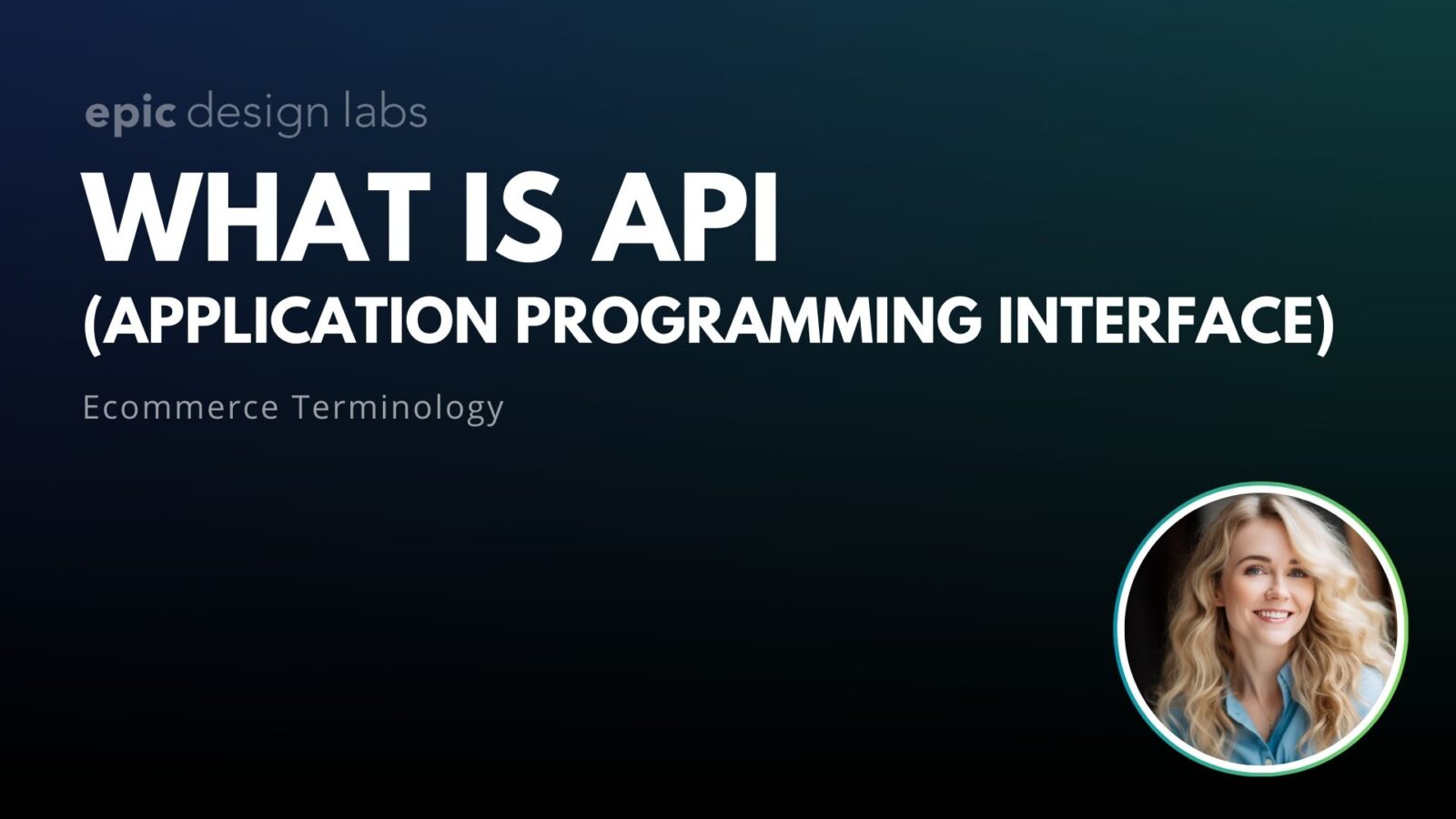 What is API (Application Programming Interface) Ecommerce Terminology