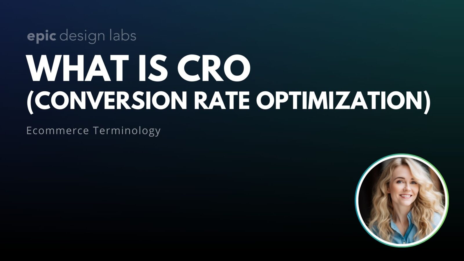 What is CRO (Conversion Rate Optimization) Ecommerce Terminology