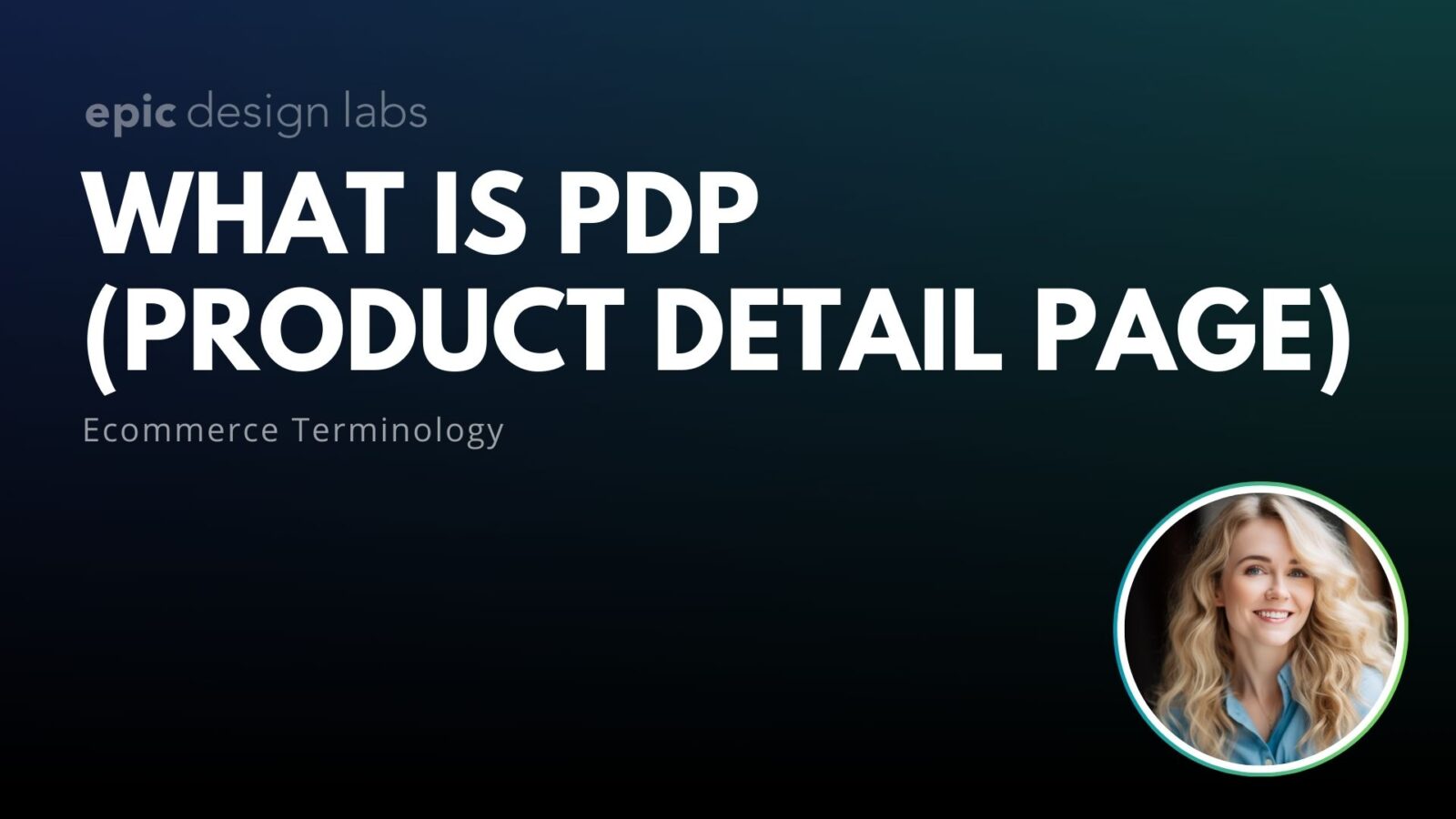 What is PDP (Product detail page) Ecommerce Terminology