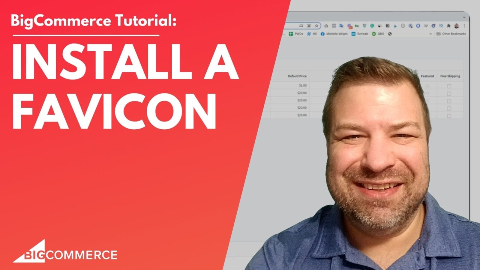 install a favicon on bigcommerce