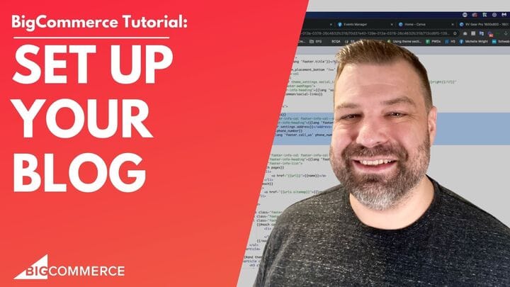 How do I create a blog for my BigCommerce store