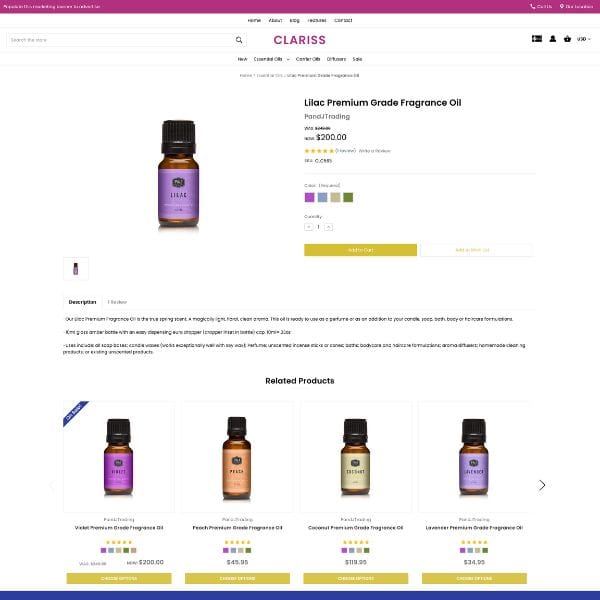 Clariss Product