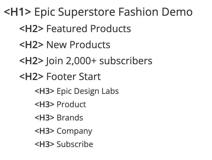 EpicSuperstore html home compressed